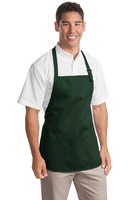 Medium Length Apron with Pouch Pockets