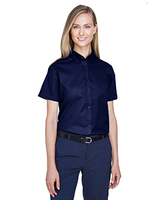 Ash City - Core 365 Ladies' Optimum Short-Sleeve Twill Shirt