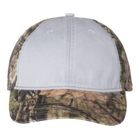 Camo with Pigment-Dyed Twill Front Cap