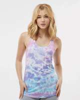 Women's Tie-Dyed Racerback Tank Top