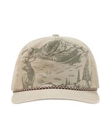 Elk Nature Scene Cap