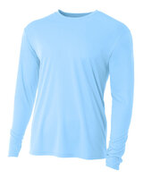 A4 Long Sleeve Cooling Performance Crew Shirt