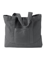Pigment-Dyed Large Canvas Tote