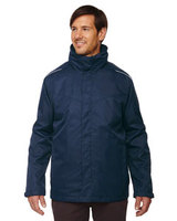 Ash City - Core 365 Men's Tall Region 3-in-1 Jacket with Fleece Liner