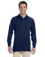 Jerzees 5.6 oz., 50/50 Long-Sleeve Jersey Polo with SpotShield™