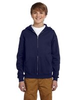 Jerzees Youth 8 oz., 50/50 NuBlend® Fleece Full-Zip Hood