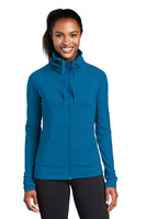 Sport Tek Ladies Sport Wick ® Stretch Full Zip Jacket