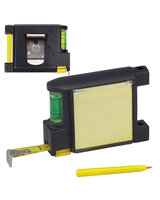 Level Notepad Tape Measure