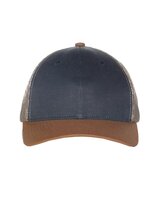 Tri-Color Mesh Back Trucker Cap