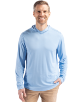 Cutter & Buck Coastline Epic Comfort Eco Recycled Mens Hooded Shirt