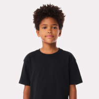 BC YOUTH 6 OZ HVYWT S/S T