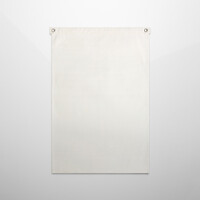 CANVAS LARGE FLAG BLACK ONE SIZE