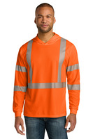 Ansi 107 Class 3 Long Sleeve Segmented Tape Hooded Tee