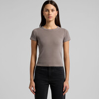 WOS FADED ORGANIC RIB TEE