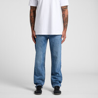 STRAIGHT JEAN WASHED BLACK 28