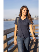 Cutter & Buck Coastline Epic Comfort Eco Recycled Womens Polo