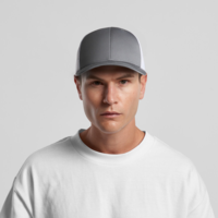 MESH CONTRAST TRUCKER CAP