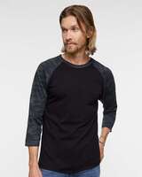 LAT ADT 3/4 SLV BBAL T