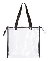OAD CLEAR ZIP TOTE