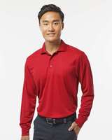 PRG ADT MINI MESH L/S POLO