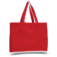 PVT LB HVY CANVS GUSSET TOTE