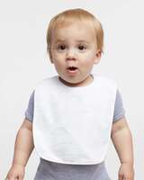 RBTSK INFNT TERRY SNAP BIB