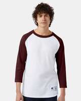 CHMPN ADT 5.2OZ 100% RAGLAN T