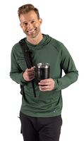 Cutter & Buck Prospect Recycled Featherlight Stretch Mens Big & Tall Hooded Pullover