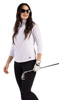 Cutter & Buck Prospect Recycled Featherlight Stretch Womens Quarter Zip