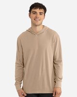 Unisex CVC Hoodie Long Sleeve T-Shirt