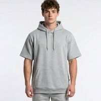 Pennant Fleece Short Sleeve Hoodie