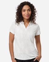 Women's Textured Jacquard Polo