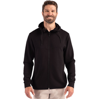 Clique Haven Recycled Mens Full Zip Hooded Sweatshirt