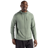 Clique Dash Recycled Mens Full Zip Hooded Sweatshirt