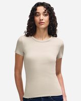 Women's Baby Rib Fitted Tee