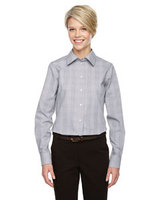 Ladies' Crown Collection® Glen Plaid Woven Shirt