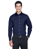 Men's Crown Collection® Solid Stretch Twill Woven Shirt