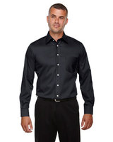 Men's Crown Collection® Tall Solid Stretch Twill Woven Shirt