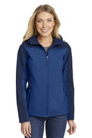 Ladies Hooded Core Soft Shell Jacket