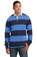 Sport Tek Classic Long Sleeve Rugby Polo