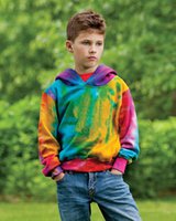 Youth Classic Fleece Tie Dye Hooded Sweatshirt