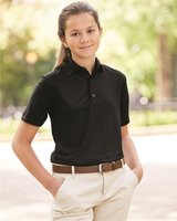 Performance® Youth Double Piqué Polo