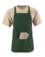 Medium Length Apron with Pouch