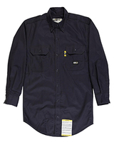 Men's Tall Flame-Resistant Button Down Work Shirt