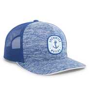 Aggressive Heather Trucker Snapback Cap