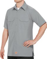 Ripstop Short Sleeve Work Shirt - Tall Sizes