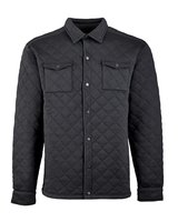 Quilted Jersey Shirt Jacket