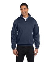 Adult NuBlend® Quarter-Zip Cadet Collar Sweatshirt