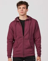 Premium Fleece Full-Zip Hooded Sweatshirt