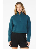 Ladies' Sponge Fleece Half-Zip Pullover Sweatshirt